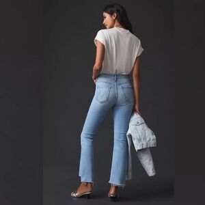 MOTHER The Insider Crop Step Fray Jeans Size 27. Great condition. Not new.